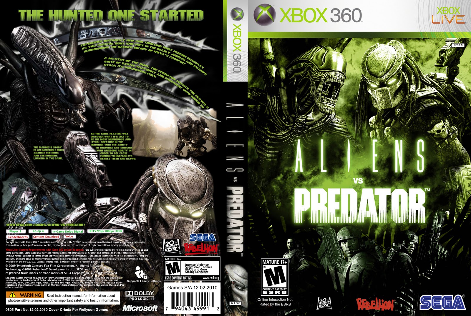 Xbox 360 год игры. Aliens vs Predator обложка Xbox 360. Игра Aliens vs. Predator (Xbox 360. Aliens vs Predator ps3 обложка.