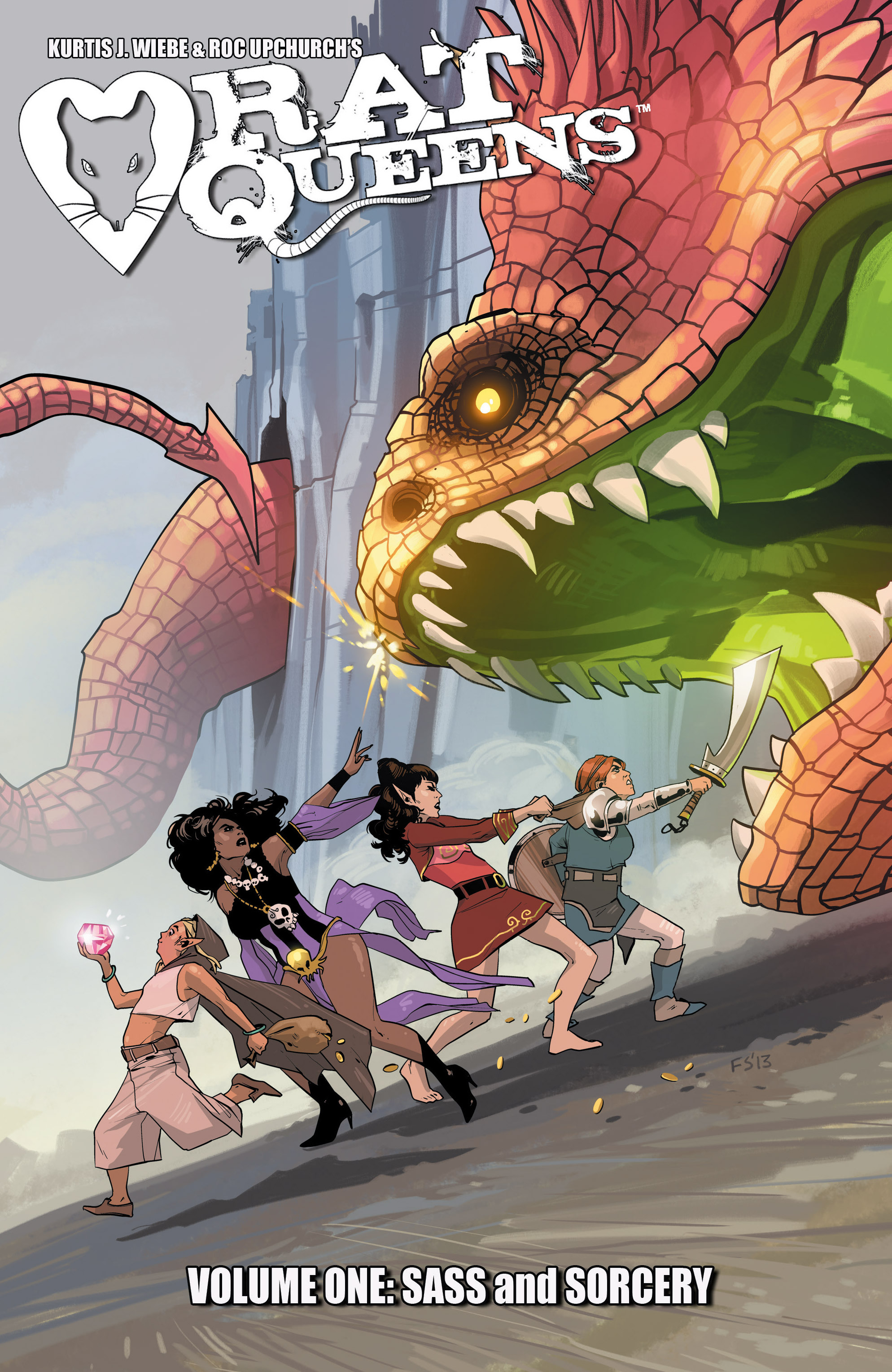 Read online Rat Queens (2013) comic -  Issue # _TPB 1 - Sass & Sorcery - 1