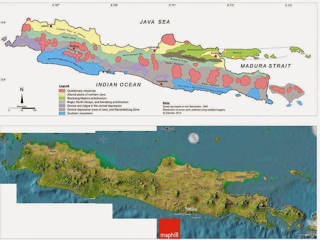 Jawa merupakan pulau terpadat di Indonesia dan bahkan dunia Sejarah Geologi Pulau Jawa
