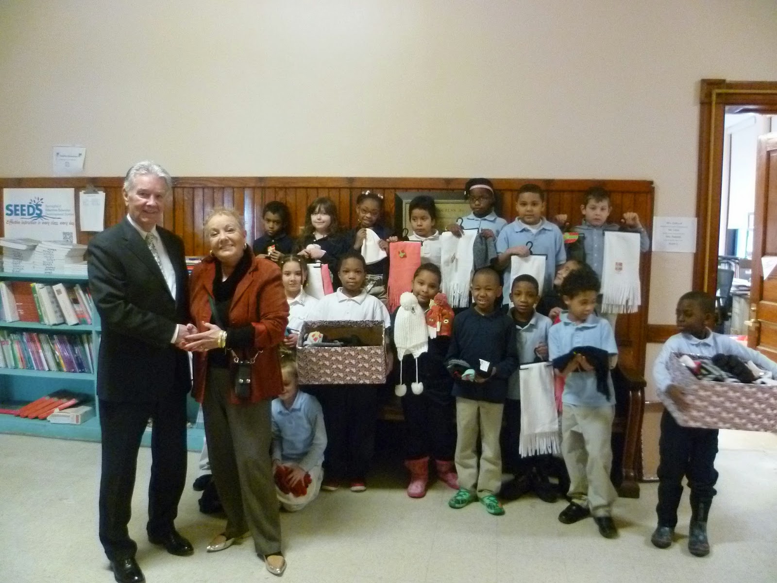 Registry News Register Ashe Visits Homer Street School