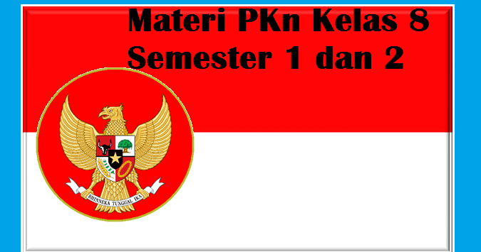 Contoh Materi PKn Kelas 8 Semester 1 dan 2 Lengkap Unduh