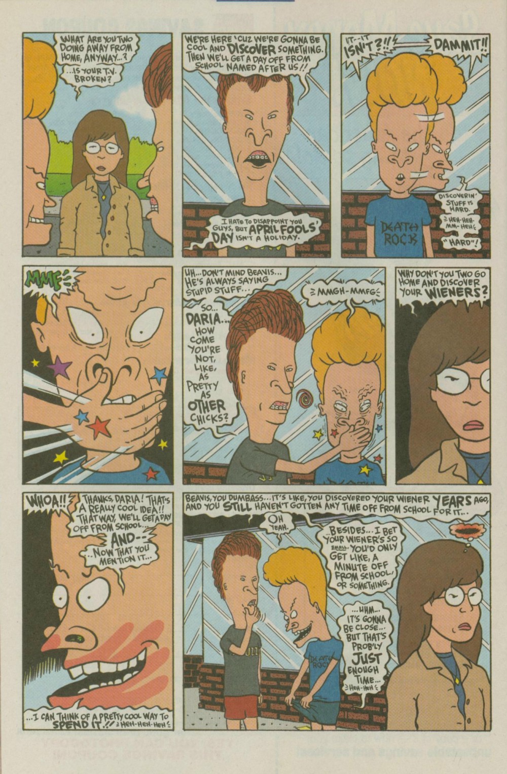 Read online Beavis and Butt-Head comic -  Issue #22 - 22