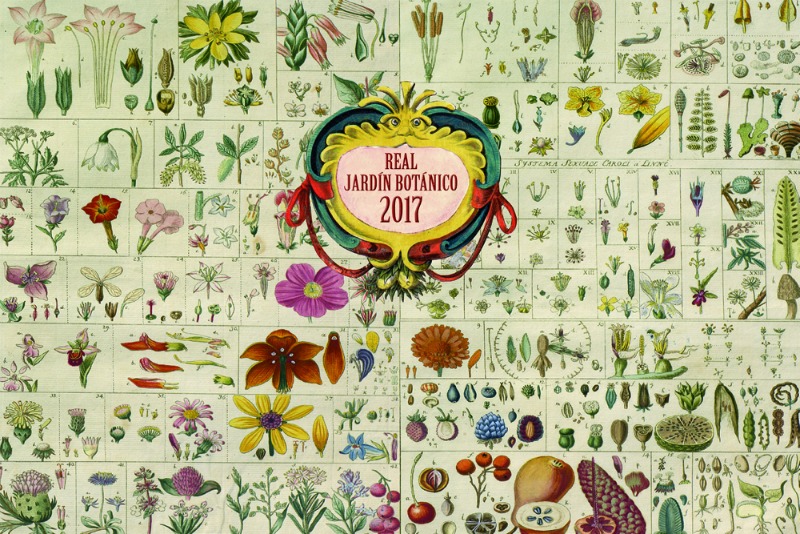 Dibujos chinos de la colección Van Berkhey en el calendario 2017 del