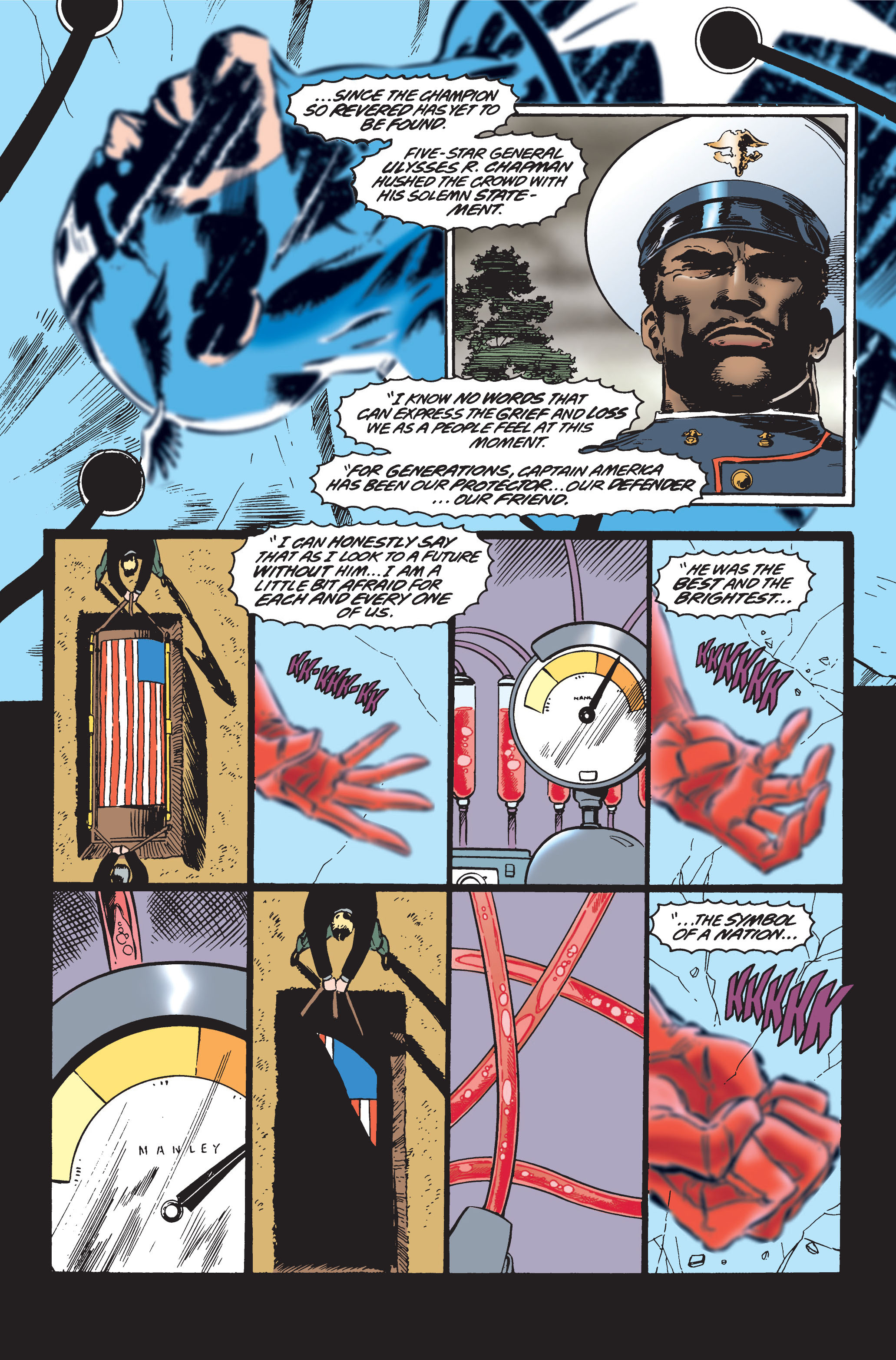 Captain America (1968) Issue #445 #399 - English 4