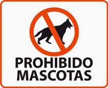 No admitimos mascotas