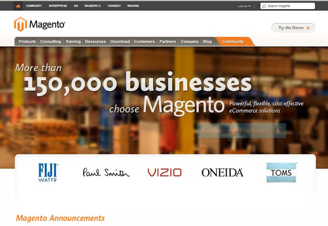 ecommerce solutions - magento