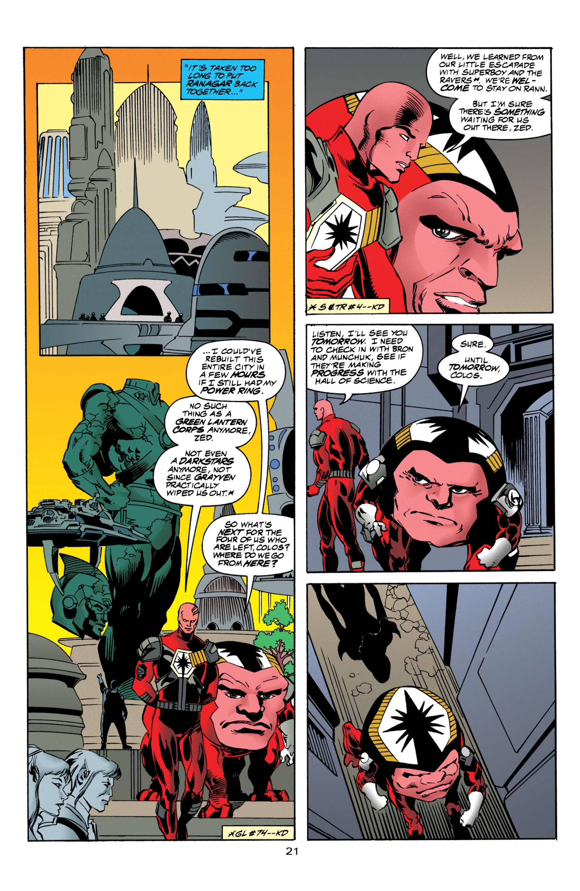 Read online Green Lantern (1990) comic -  Issue #82 - 21
