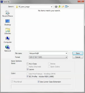 photoshop cs6 : tiff save screen