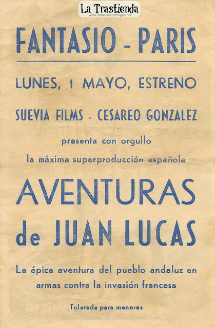 Aventuras de Juan Lucas - Programa de Cine (Vert.) - Fernando Rey - Marie Déa