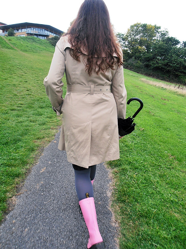 Kalosze Dr Martens i trencz/ Dr Martens Wellingtons and trench coat...