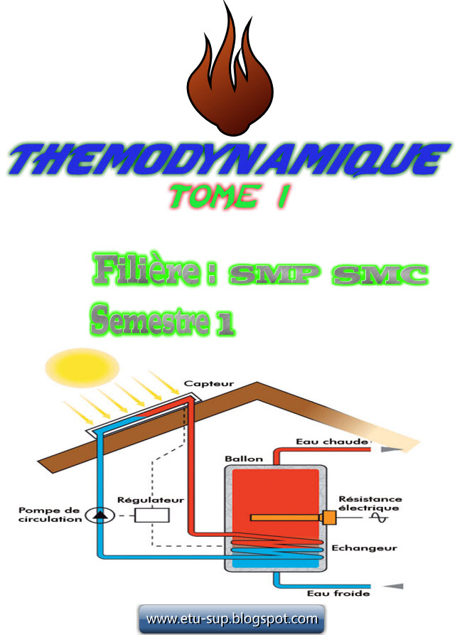 Cours de thermodynamique pour smpc s1