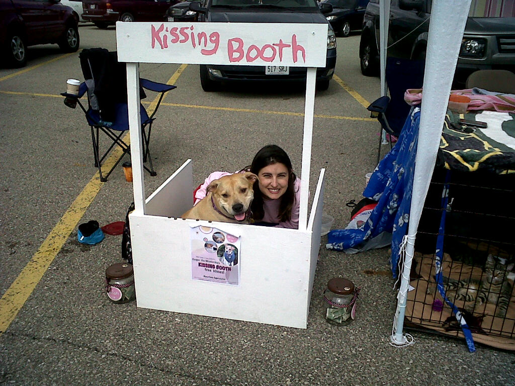 Emily's Animal Rescue Journey: Petco Adoptathon and Kissing Booth a