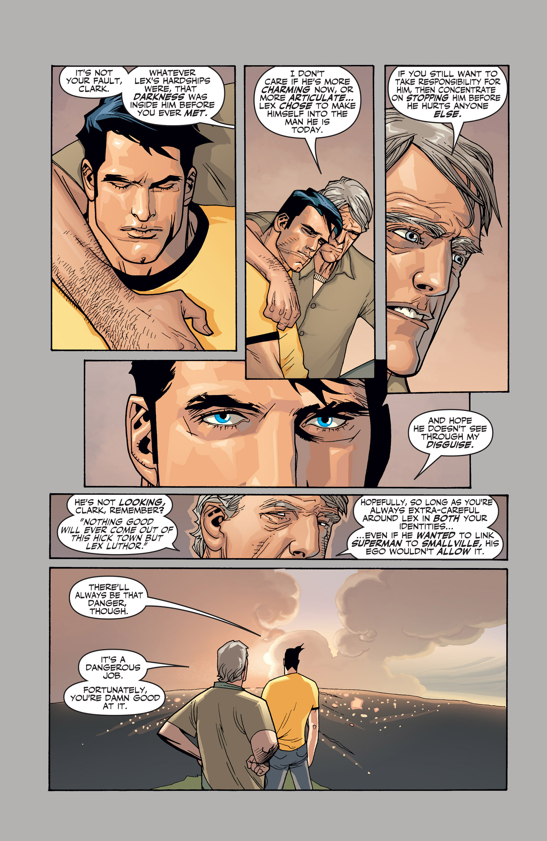 Read online Superman: Birthright (2003) comic -  Issue #8 - 22