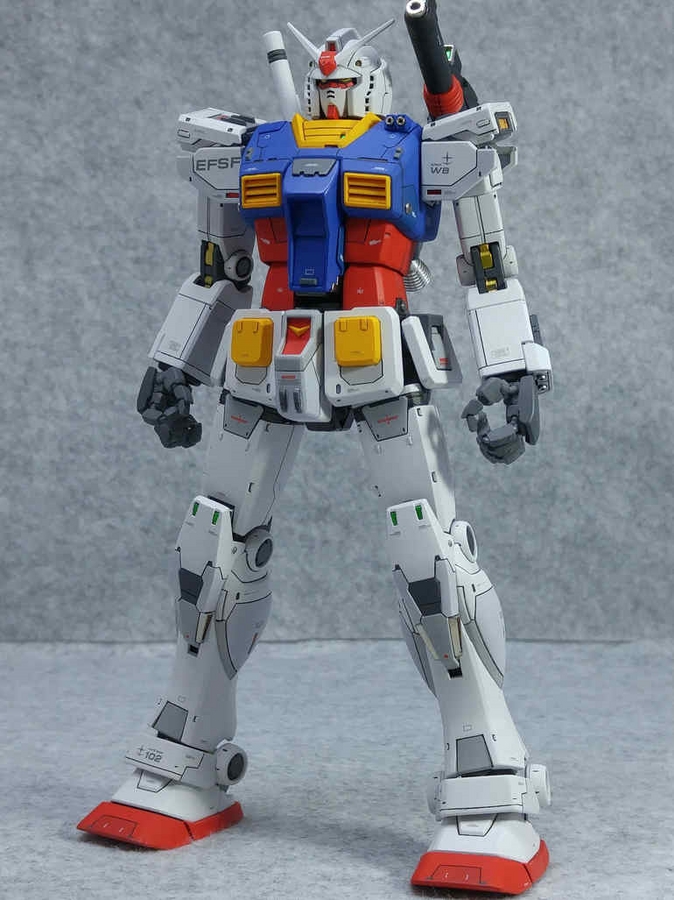 Origin Ver. Gundam 1/100 MG Gundam The Origin RX-78-2 Gundam Model Kit 
