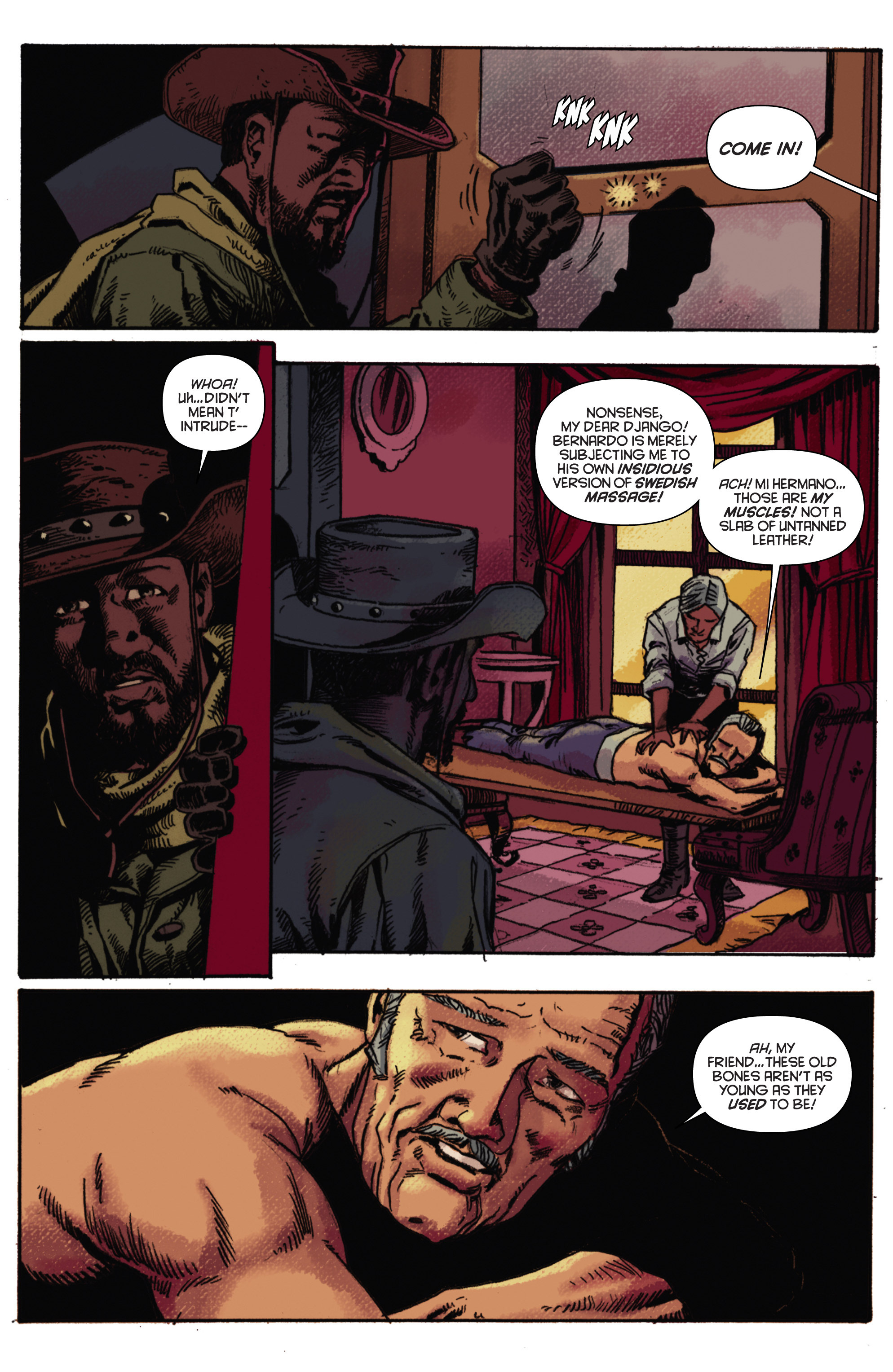Read online Django/Zorro comic -  Issue #5 - 9
