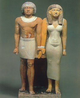 Sousoší muže a ženy/publikováno z http://leccos.com/index.php/clanky/egyptske-vytvarne-umeni