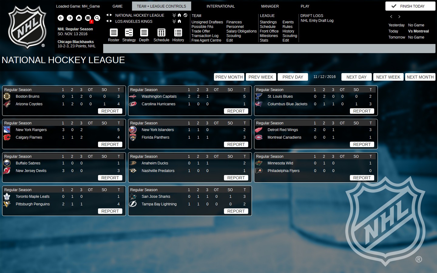 Franchise Hockey Manager - Out of the Park Developments