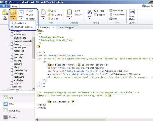 Suhas R. Kudekar: • Microsoft Web Matrix is a web development tool ...