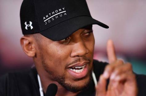 anthony joshua under armour hat