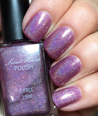 Addicted to Holos, February 2016; Sweet Heart Polish Love is the Berry