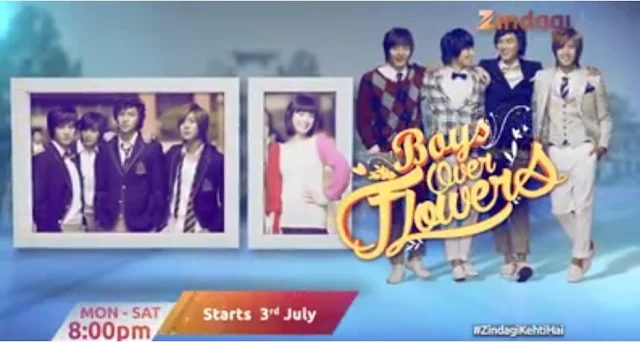 'Boys Over Flowers' Korean Tv Serial on Ozee Zindagi Tv wiki Plot,Cast,Promo,Timing,Title Song