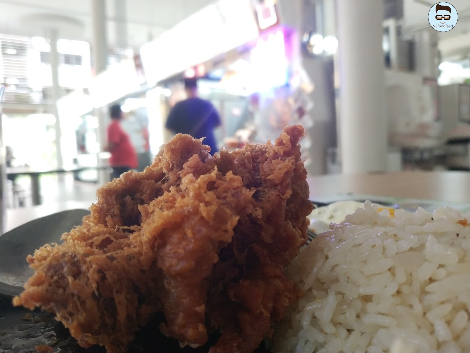 SGfoodfeed Ah Tan Crispy Chicken Har Cheong Gai at Yishun Park Hawker
