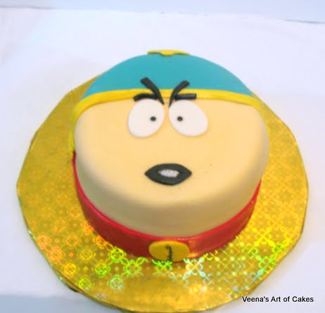 Veena's Art of Cakes: South Park Cartman Cake