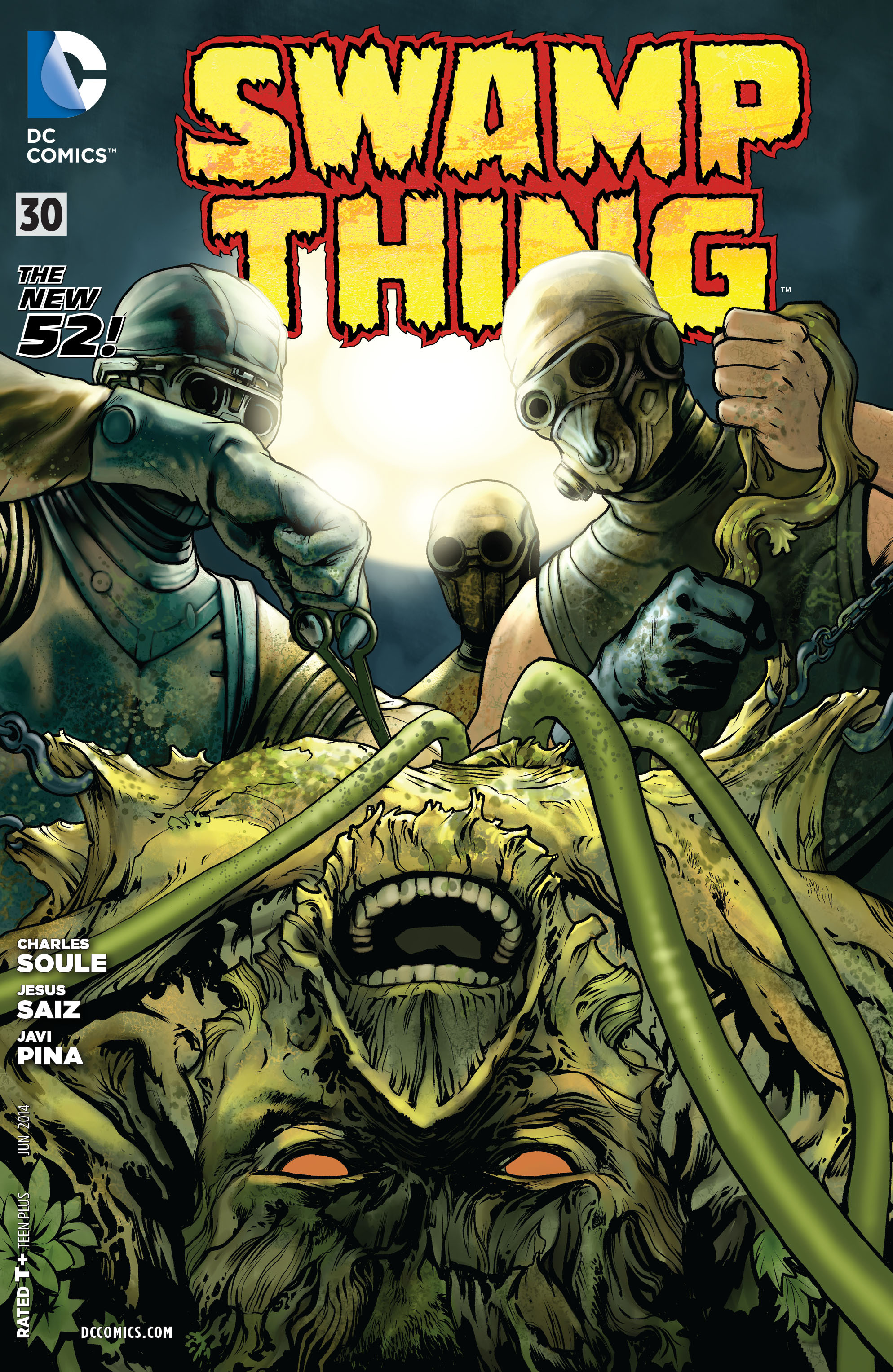 Read online Swamp Thing (2011) comic -  Issue #30 - 1