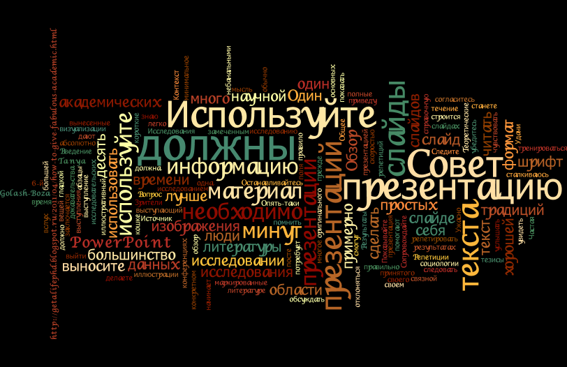 Как сделать хорошую академическую презентацию