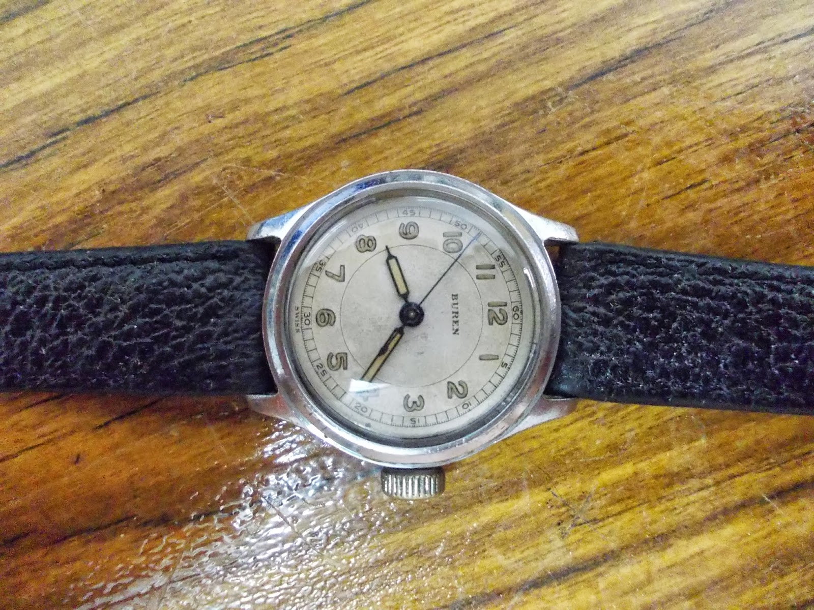 vintage watches: Buren RM269