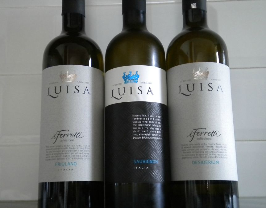 Vini di confine Tenuta Luisa, Friuli Isonzo area.