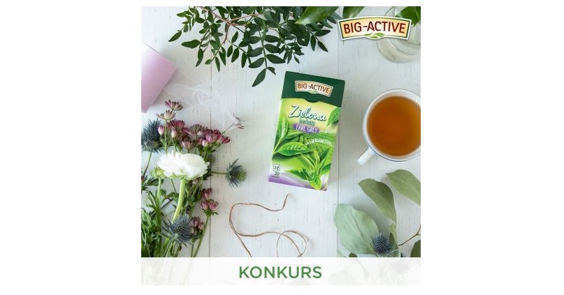 Wygraj zestaw herbat marki Big-Active Konkurs
