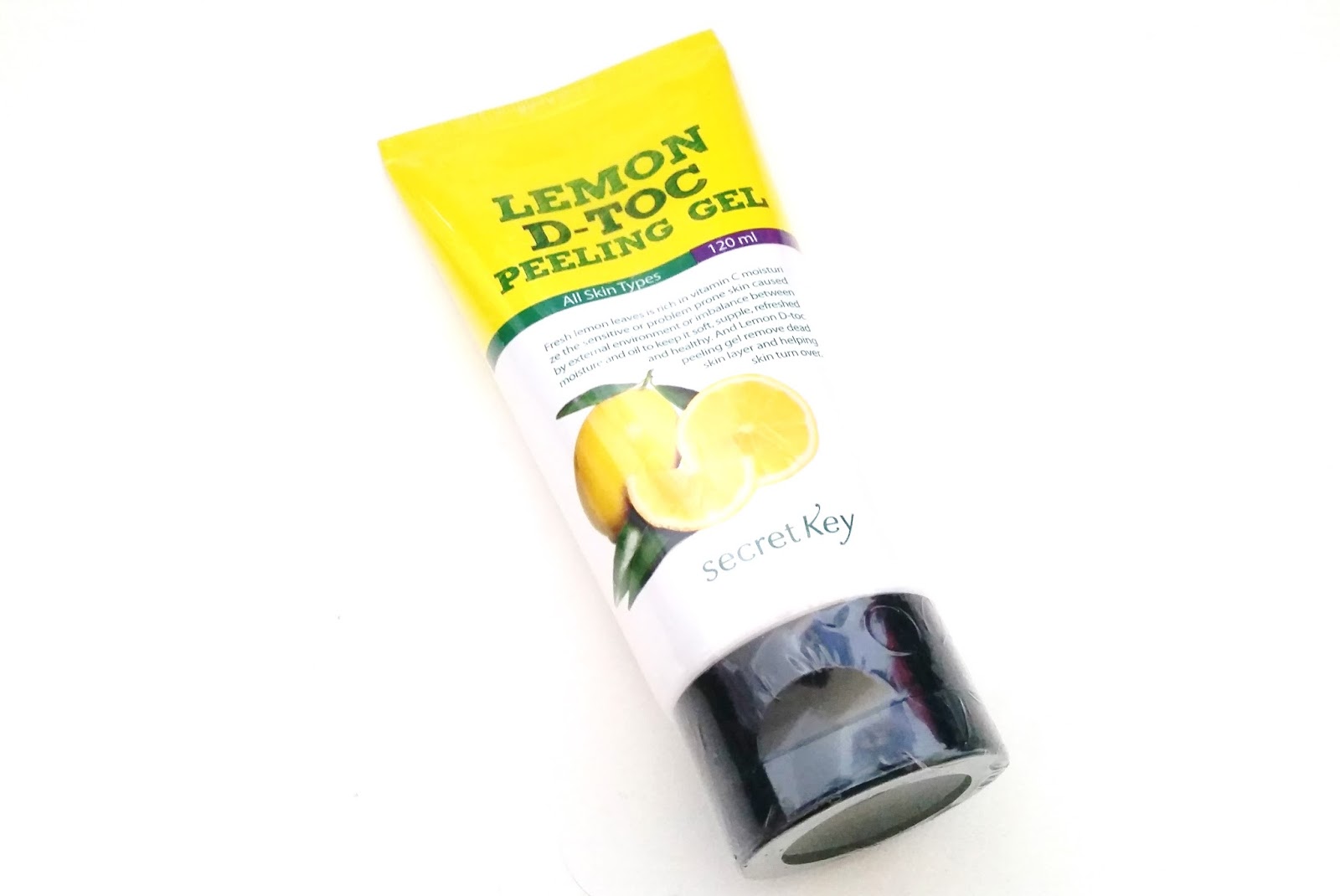 Secret Key Lemon DToc Peeling Gel Review Dreams to Creations