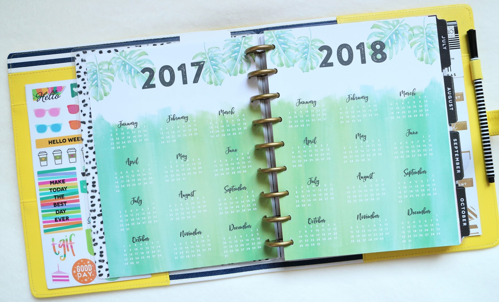 Plan a Happy Life // The Happy Planner 20172018 MaquiLab