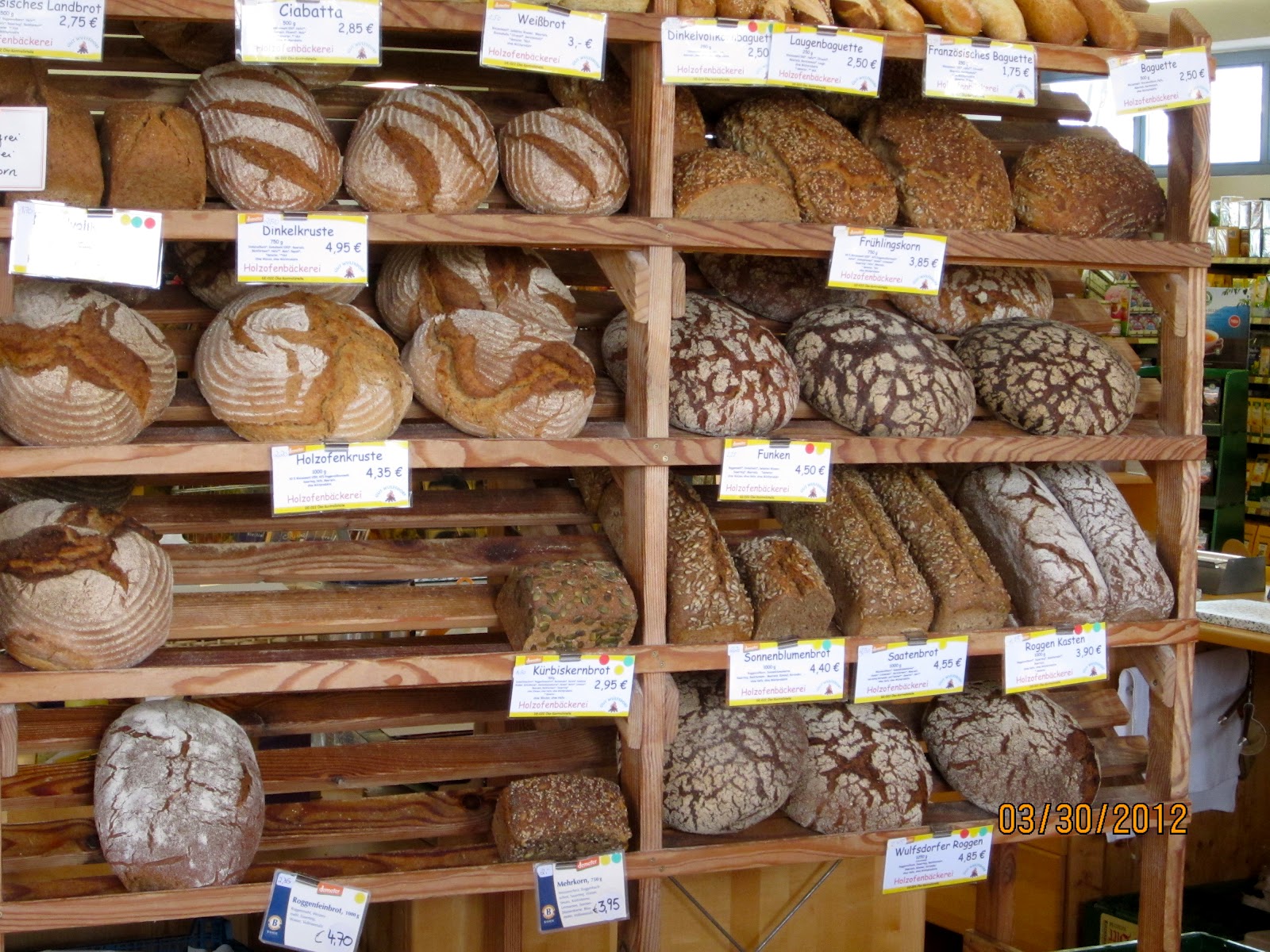 Brot &amp; Bread: LEINSAMENBROT - GERMAN FLAXSEED BREAD