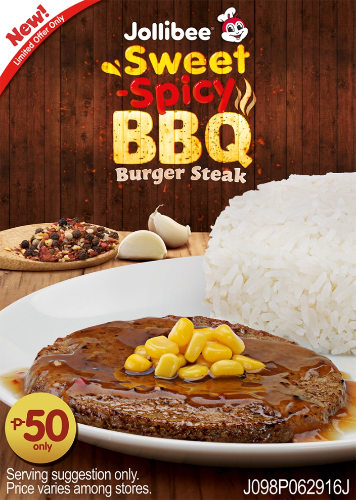 Jollibee Launches JaDine's New Forever Love SweetSpicy BBQ Burger Steak It's Me, Gracee