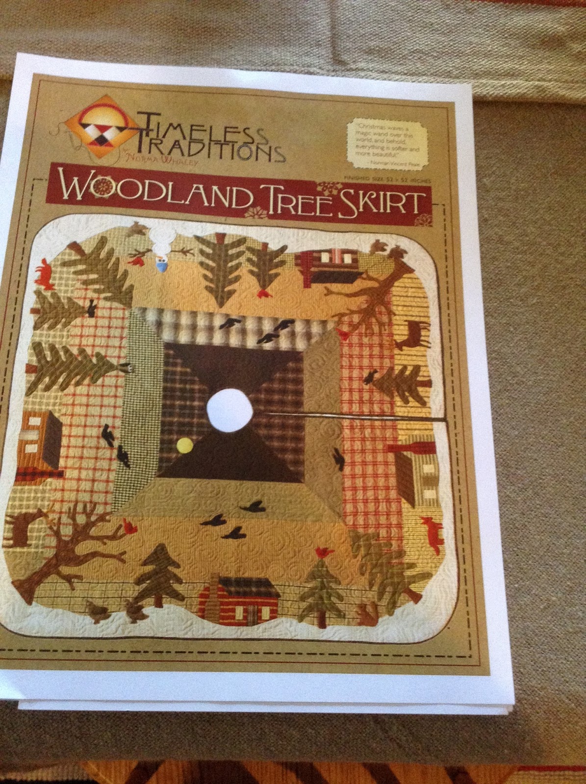 Timeless Traditions Woodland Tree Skirt......