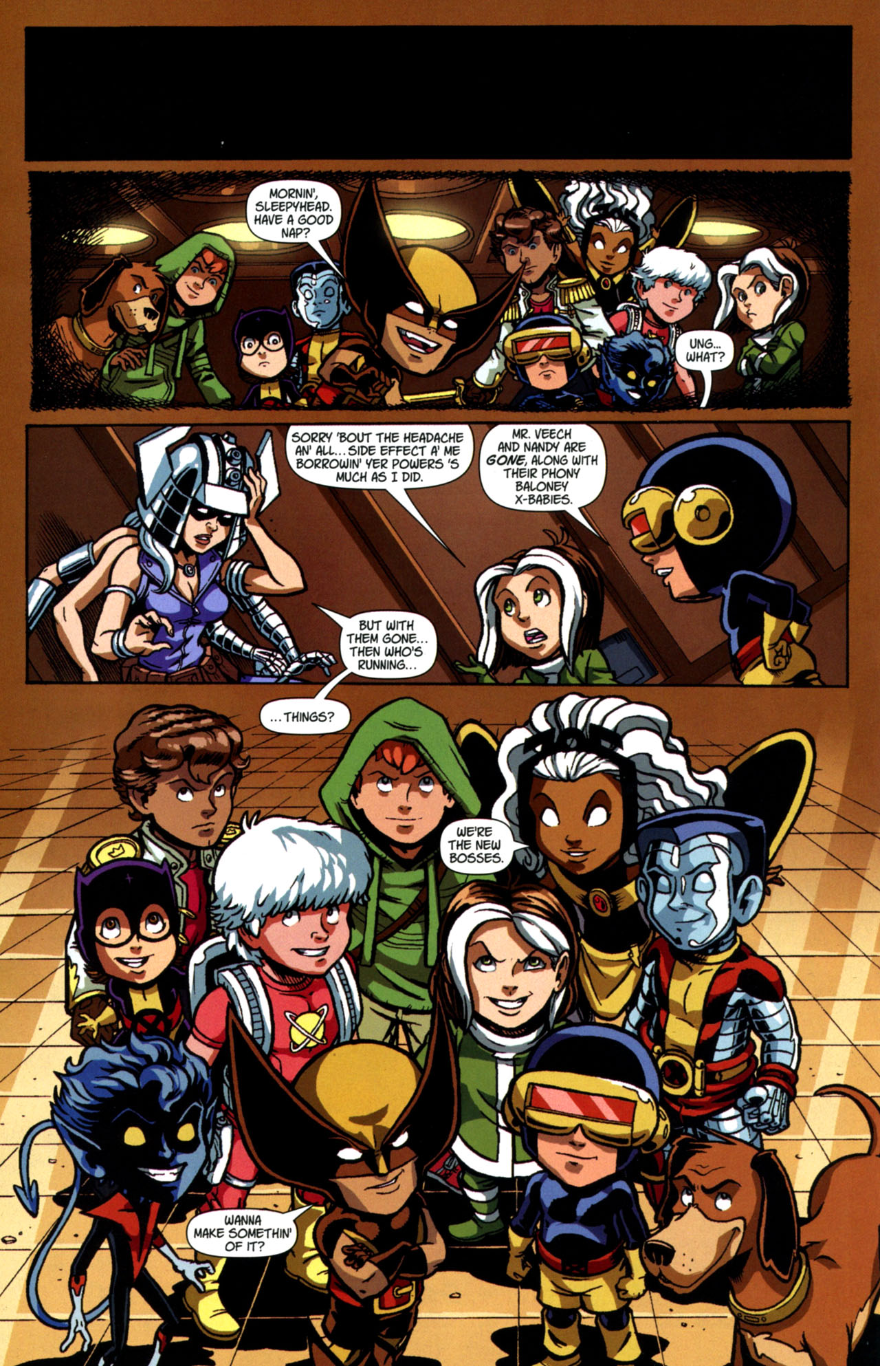 Read online X-Babies comic -  Issue #4 - 16