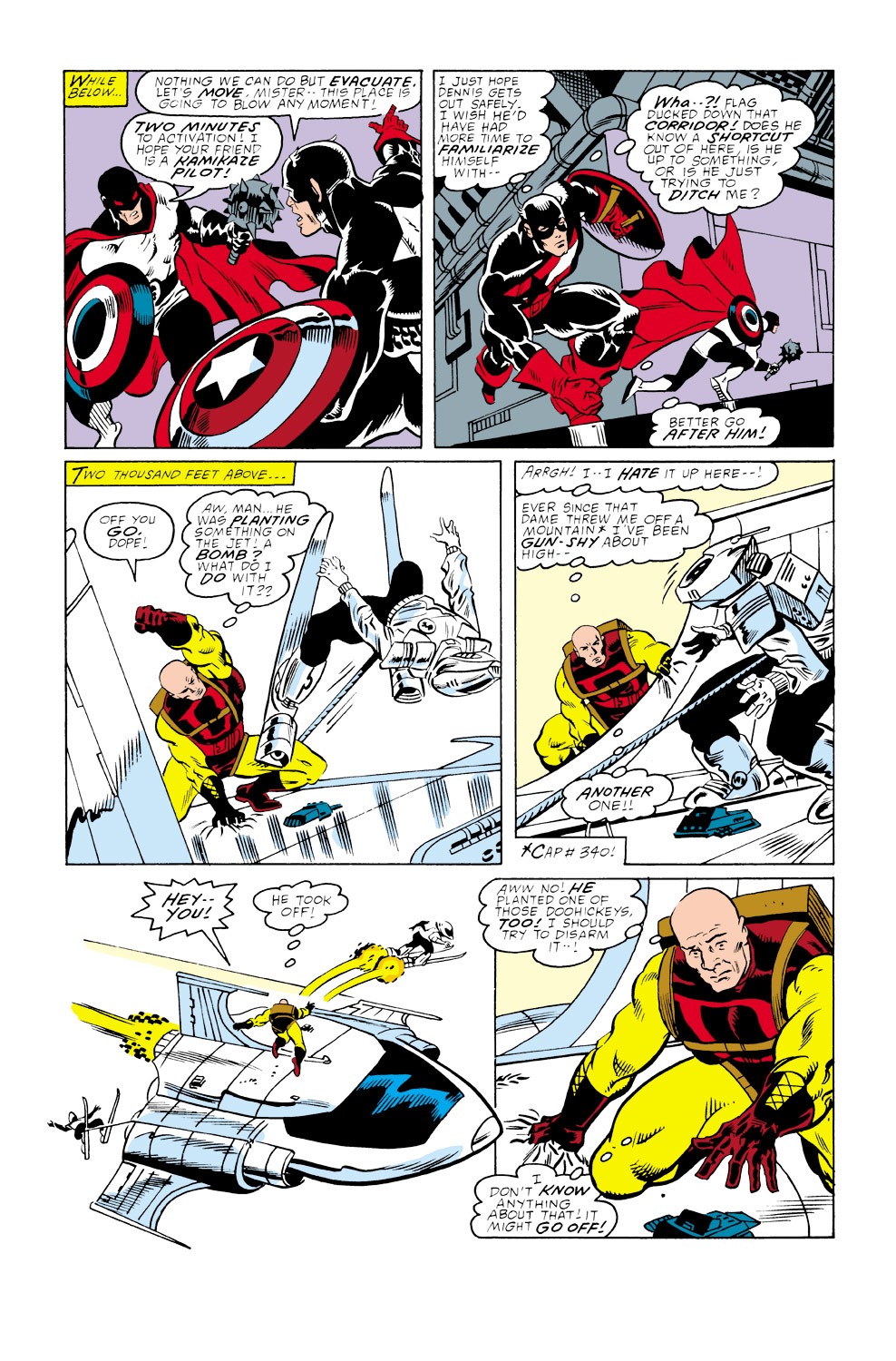 Read online Captain America (1968) comic -  Issue #349 - 21