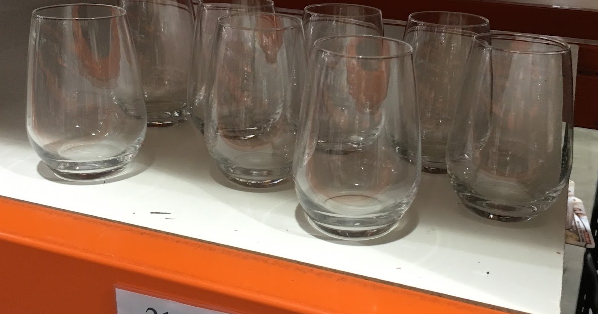 Schott Zwiesel Stemless Wine Glasses (8 pieces) Costco Weekender