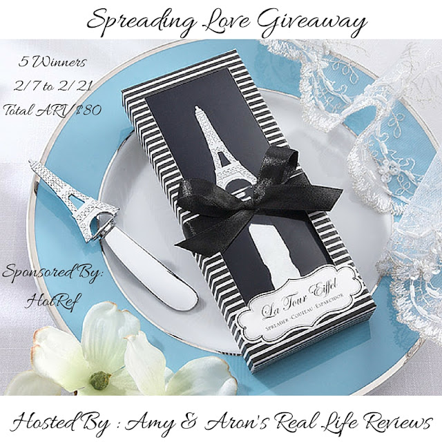 Spreading the Love Giveaway Ends 2/21