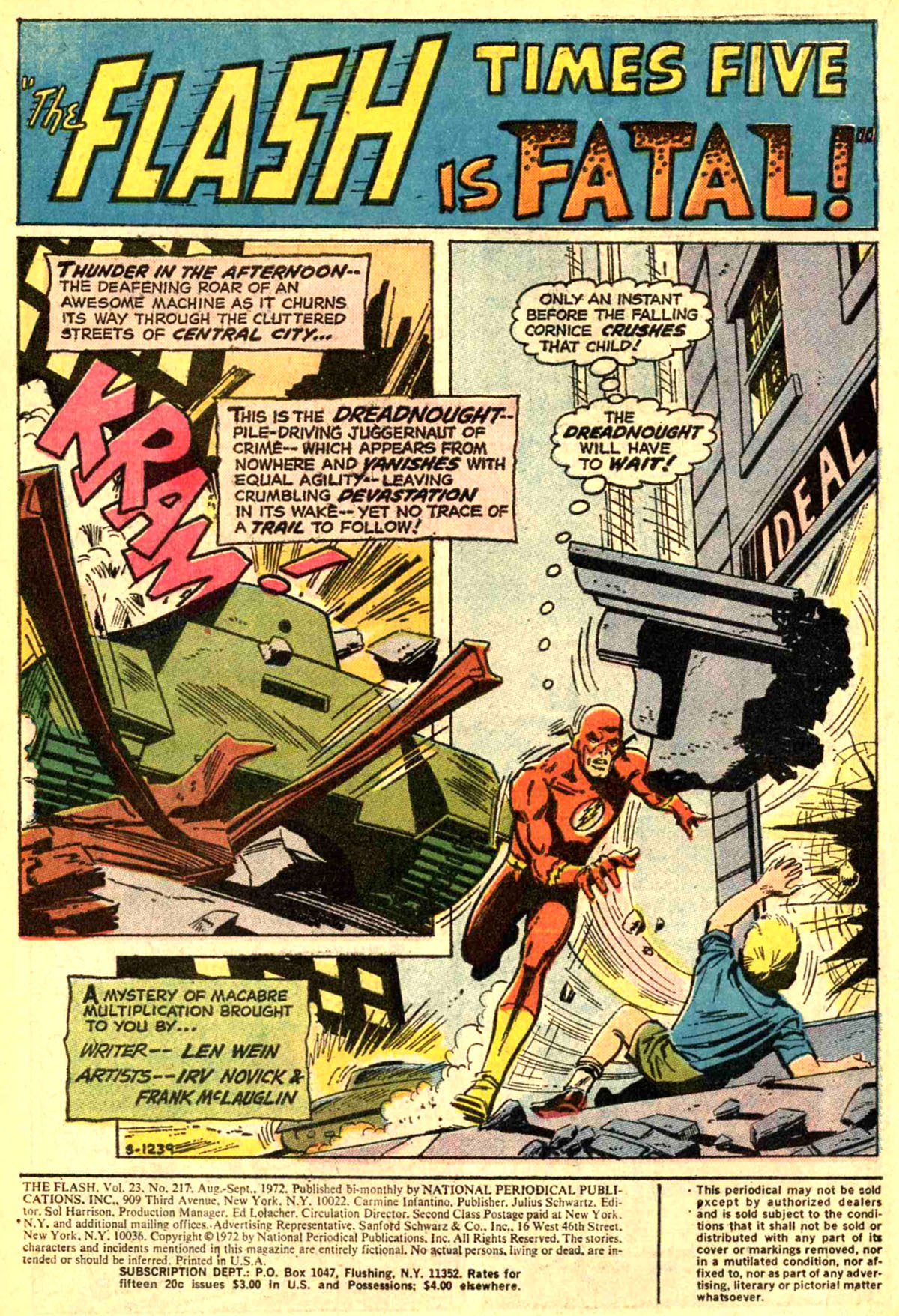 The Flash (1959) issue 217 - Page 3