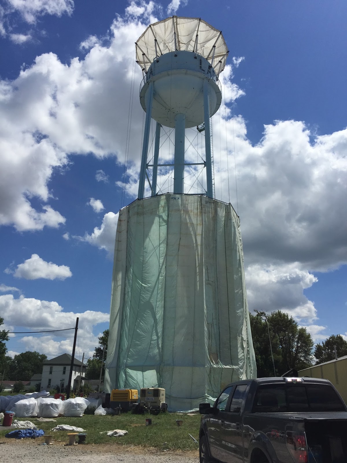 BASE Painters water tank containment