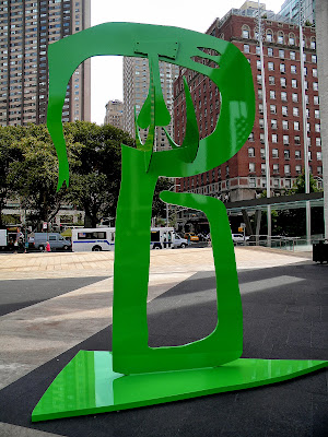 Melt to Earth sculptures at Lincoln Center