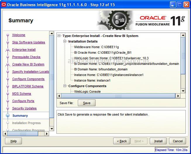 Configuration component. 1c SQL instance name. S23 Ultra Enterprise Edition Soft. Oracle bi Publisher.
