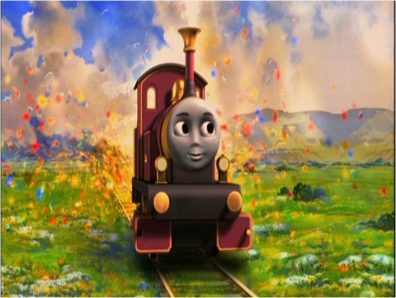 Волшебная железная дорога. Thomas and the Magic Railroad 2000.