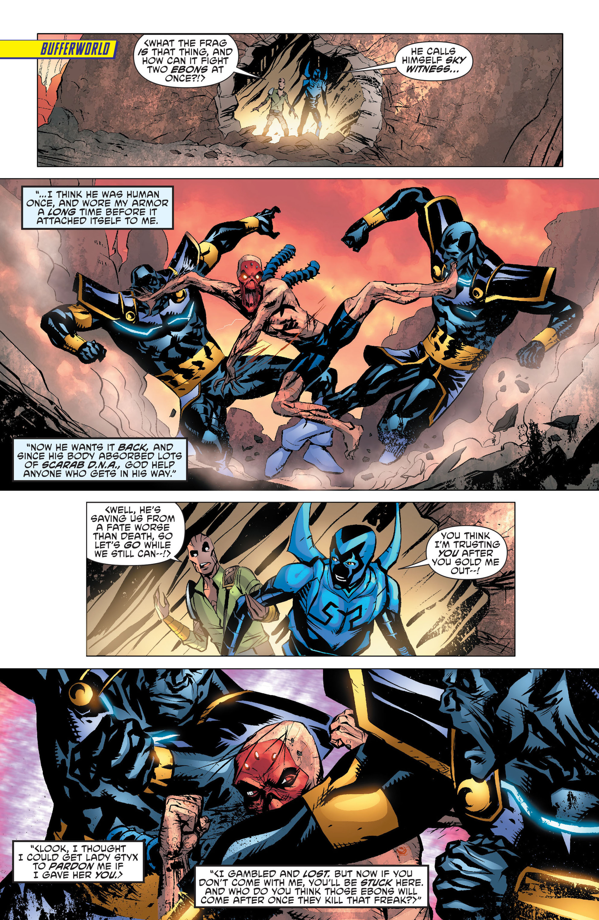 Read online Blue Beetle (2011) comic -  Issue #16 - 12