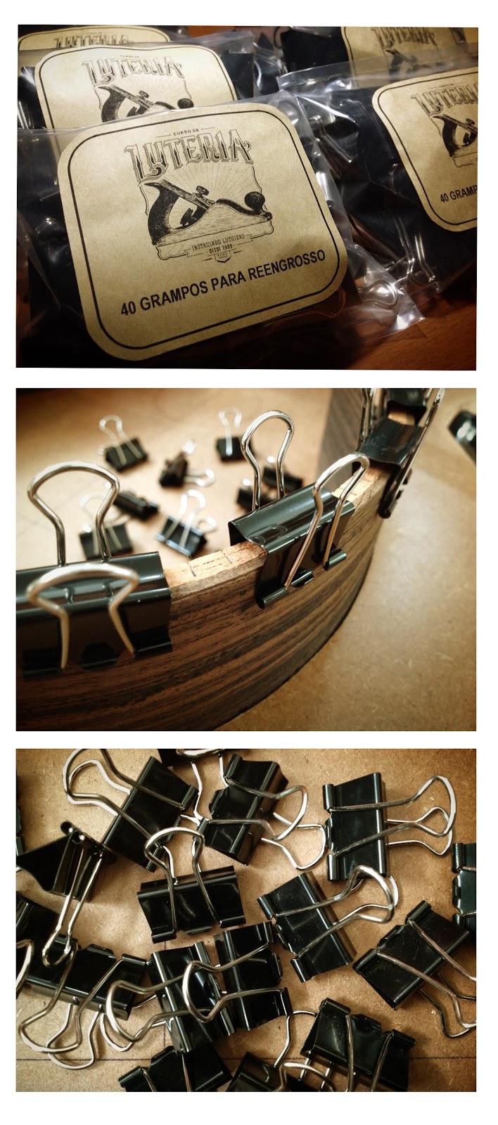 VIOLA MINEIRA guitar kerfing clamp