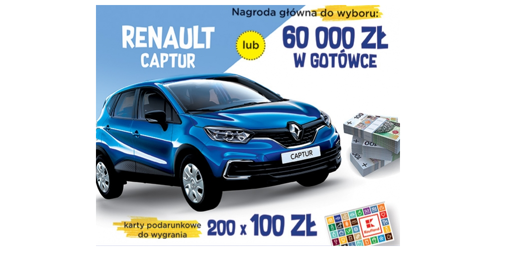Wygraj samochód Renault Captur Konkurs