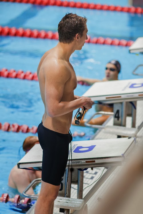 Male Athletes World Swimming Swimmer in jammer at the pool side (USA) 2